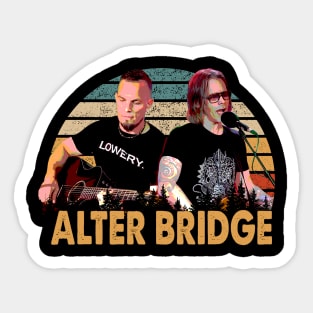 Myles Kennedys Iconic Vocals Alter Tee Sticker